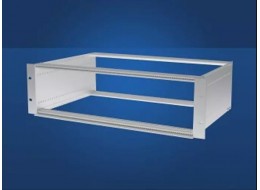 3U x 84HP x 245mm with handle holes in flange
